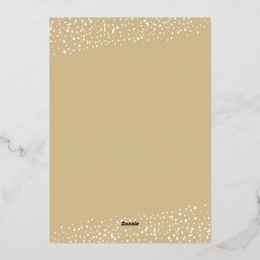 kerstlampje folie feestdagenkaart (Achterkant)