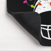 kerstlampje Football Helmet Fun Xmas Muismat (Hoek)