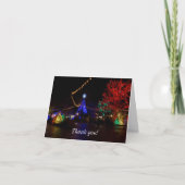 kerstlampje Galore Hartelijk dank Feestdagen Kaart (Voorkant)