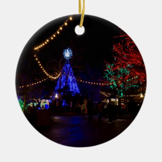 kerstlampje Galore Keramisch Ornament (Voorkant)