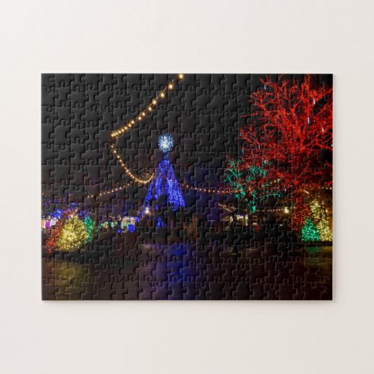 kerstlampje Galore Legpuzzel (Horizontaal)