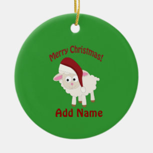 kerstlampje keramisch ornament