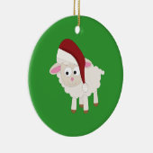 kerstlampje keramisch ornament (Rechts)