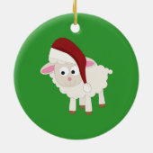 kerstlampje keramisch ornament (Achterkant)