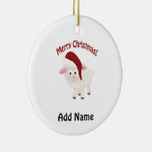  kerstlampje keramisch ornament (Rechts)