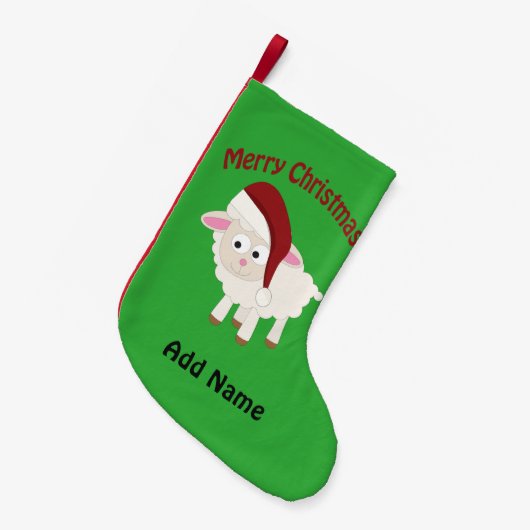  kerstlampje kleine kerstsok (Voorkant (Hangend))