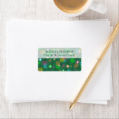 kerstlampje label label middelste bovenste tekst (Insitu)