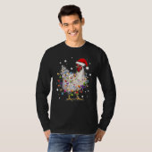 Kerstlampje T-shirt (Voorkant volledig)