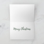 Kerstlampje van God Wenskaart Kaart (Binnen)