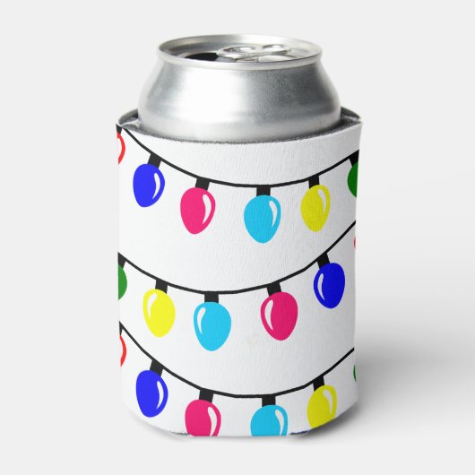 kerstlampjes blikjeskoeler (Blikje Voorkant)