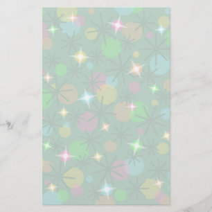 kerstlampjes briefpapier
