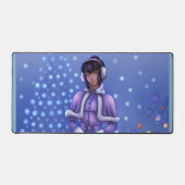 kerstlampjes bureaumat (Voorkant)