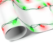 kerstlampjes cadeaupapier (Rol Hoek)