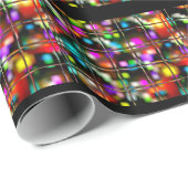 kerstlampjes cadeaupapier (Rol Hoek)