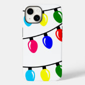 kerstlampjes Case-Mate iPhone case (Achterkant)
