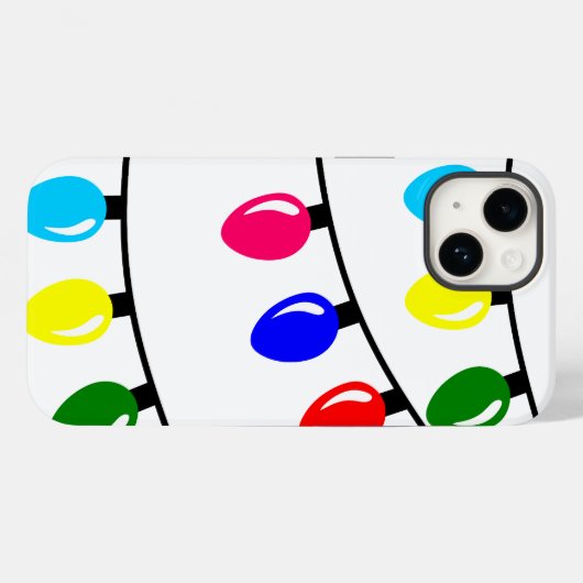 kerstlampjes Case-Mate iPhone case (Achterkant (horizontaal))