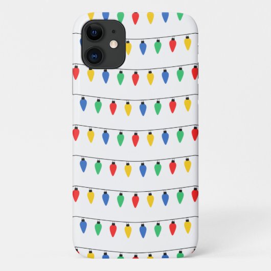 kerstlampjes Case-Mate iPhone case (Achterkant)
