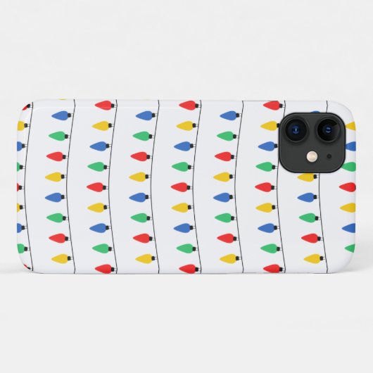 kerstlampjes Case-Mate iPhone case (Achterkant (horizontaal))