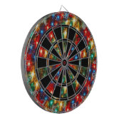 kerstlampjes dartbord (Voorkant Links)