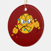 kerstlampjes Emoji Ornament (Links)