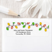 kerstlampjes etiket (Insitu)