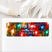 kerstlampjes etiket (Insitu)