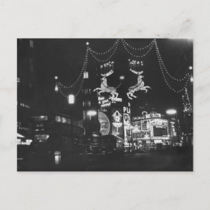 kerstlampjes feestdagenkaart