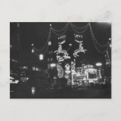 kerstlampjes feestdagenkaart (Voorkant)