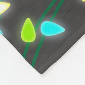 kerstlampjes fleece deken (Hoek)