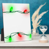 kerstlampjes fotoplaat (Zijkant)
