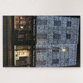 Kerstlampjes, Fulham Road, Chelsea, Londen, Vereni Legpuzzel (Horizontaal)