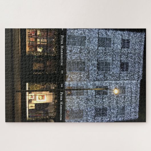 Kerstlampjes, Fulham Road, Chelsea, Londen, Vereni Legpuzzel (Horizontaal)