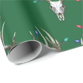 Kerstlampjes in de jacht op strijders cadeaupapier (Rol Hoek)