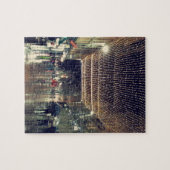Kerstlampjes in Glasgow, Schotland Legpuzzel (Horizontaal)