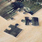 Kerstlampjes in Glasgow, Schotland Legpuzzel (Zijkant)