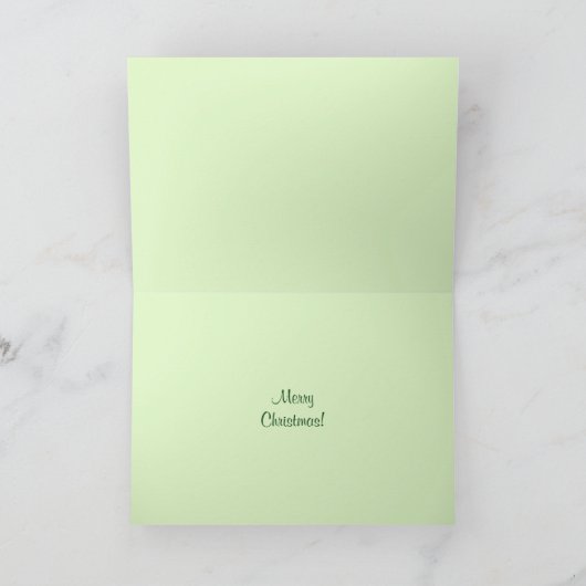 Kerstlampjes in kleurrijke cirkels feestdagen kaart (Binnen)