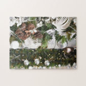 Kerstlampjes in Londen, Engeland Legpuzzel (Horizontaal)