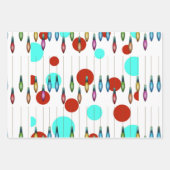 kerstlampjes inpakpapier vel (Voorkant 3)