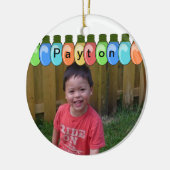 kerstlampjes keramisch ornament (Links)