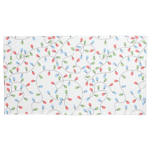 kerstlampjes kussensloop (Voorkant-Links)