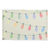 kerstlampjes kussensloop (Achterkant)