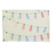 kerstlampjes kussensloop (Voorkant)