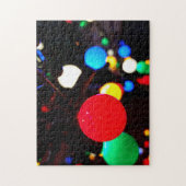 kerstlampjes legpuzzel (Verticaal)