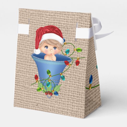 kerstlampjes met braapband bedankdoosjes (Achterkant)