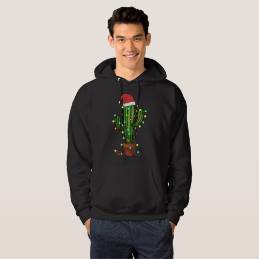 Kerstlampjes met een Lover Funny Xmas Hoodie (Voorkant volledig)