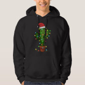Kerstlampjes met een Lover Funny Xmas Hoodie (Voorkant)