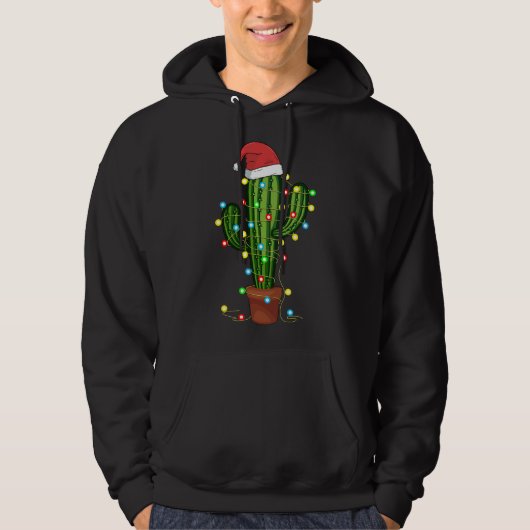 Kerstlampjes met een Lover Funny Xmas Hoodie (Voorkant)