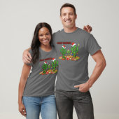 Kerstlampjes met een Lover Funny Xmas T-shirt (Unisex)