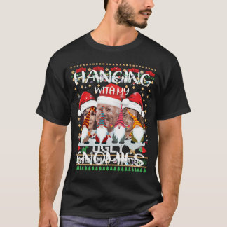 kerstlampjes met mijn gnomen Garden El T-shirt