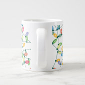 kerstlampjes met tang grote koffiekop (Achterkant)